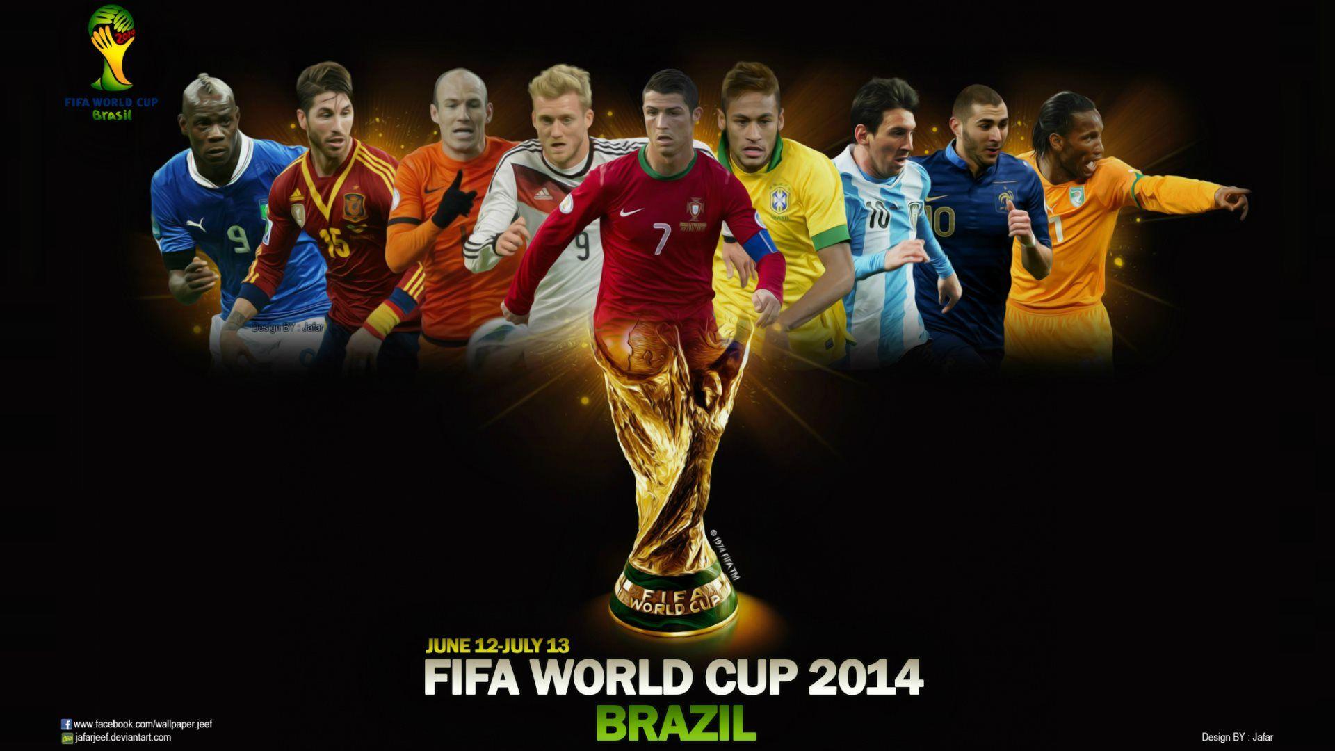 World Cup 2014 Football Wallpaper