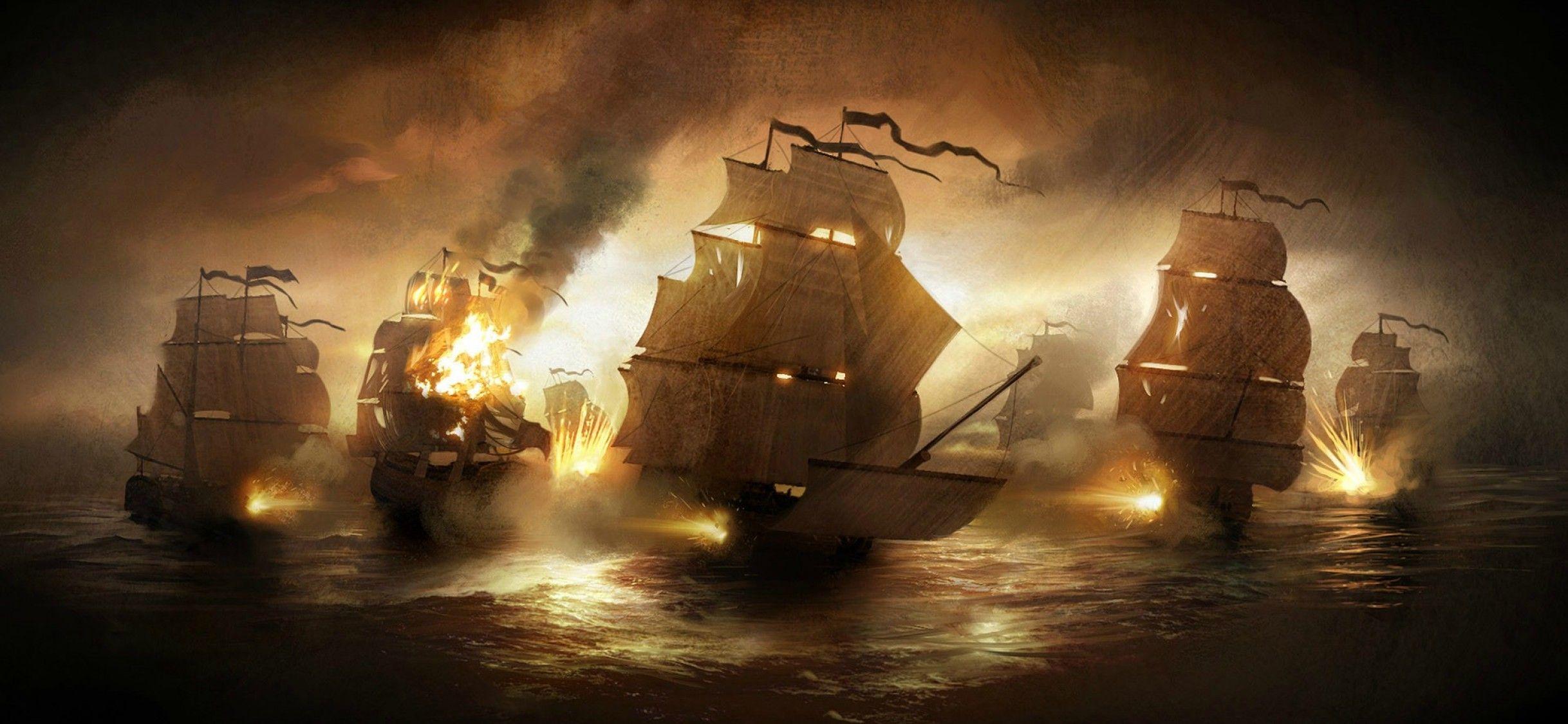 Firing Ships Wallpaper for Desktop and Mobiles iPhone X