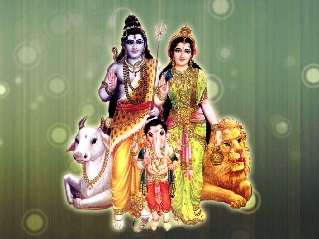 FREE Download Lord Shiva Parvati Wallpaper