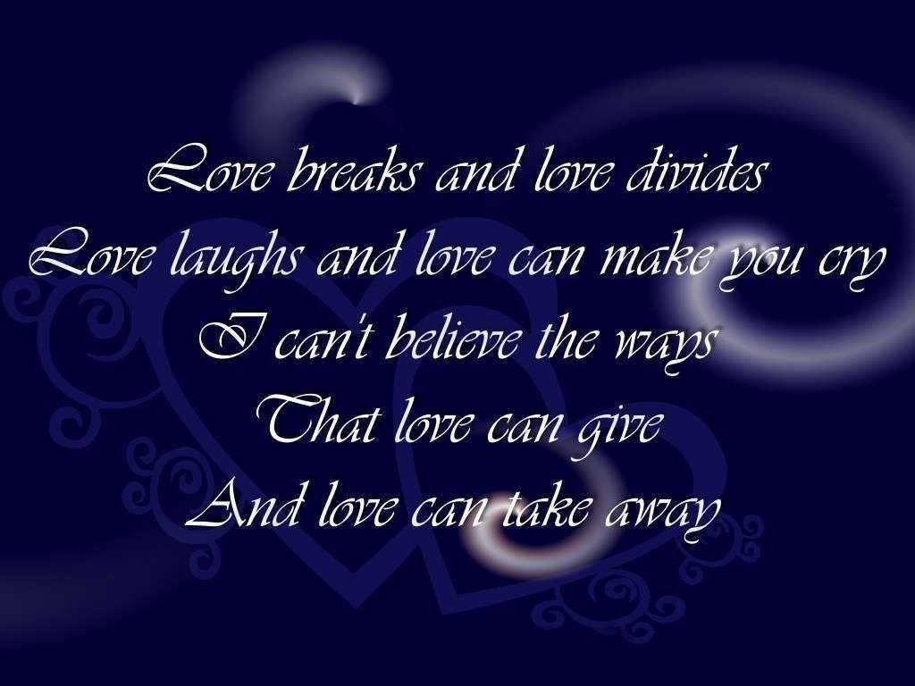 Love Song Quotes. Wallpaper HD. Best Wallpaper. Wallpaper