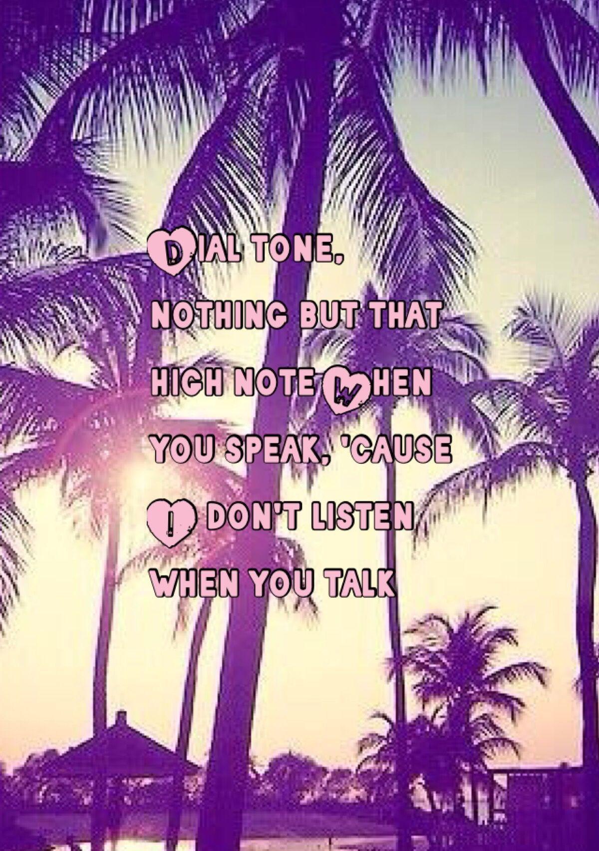 Talk Why Don't We Song lyric Wallpaper #WhyDon'tWeWallpaper