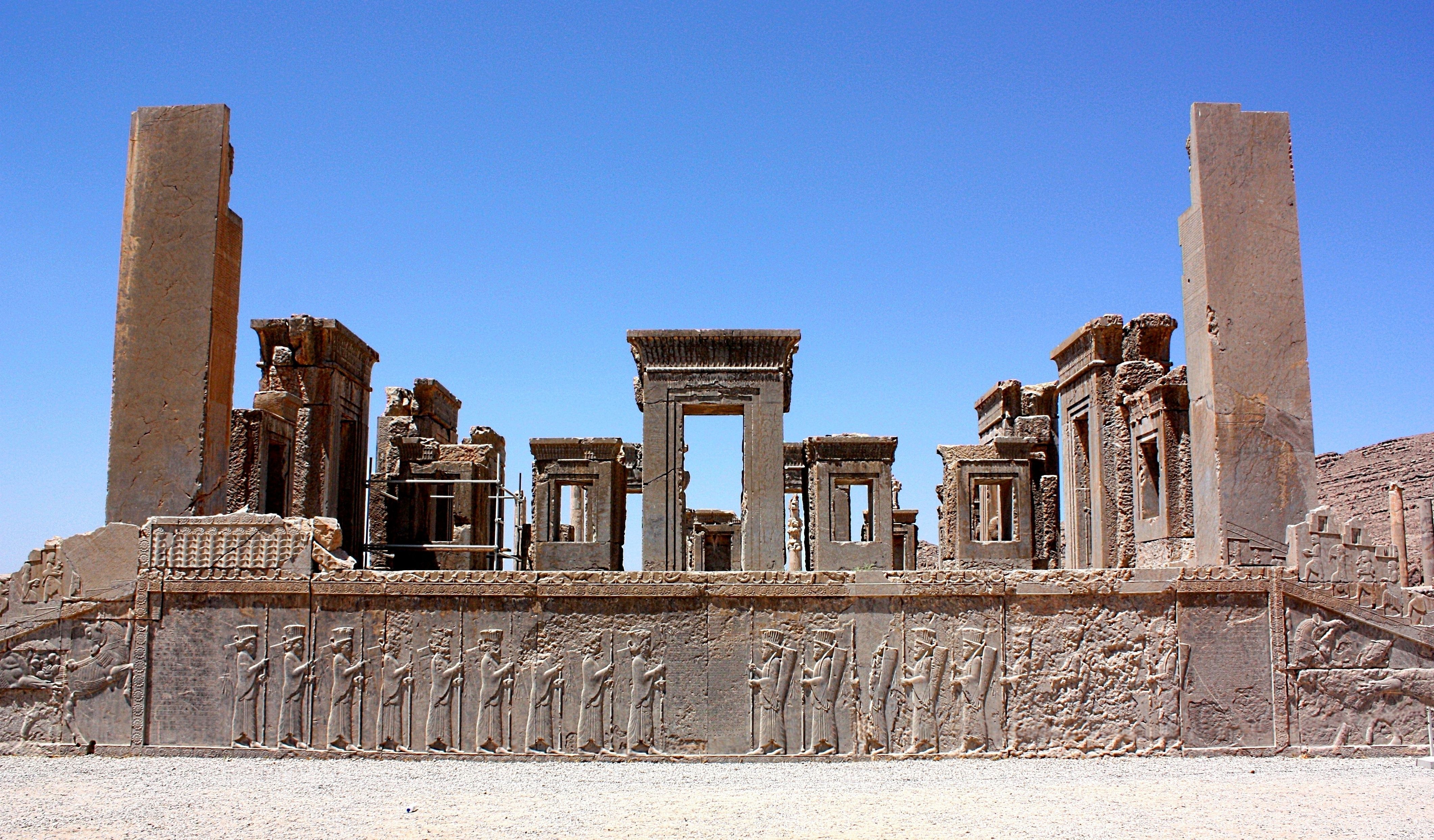 Achaemenids (Persepolis) of Darius (Throne Hall). Ancient