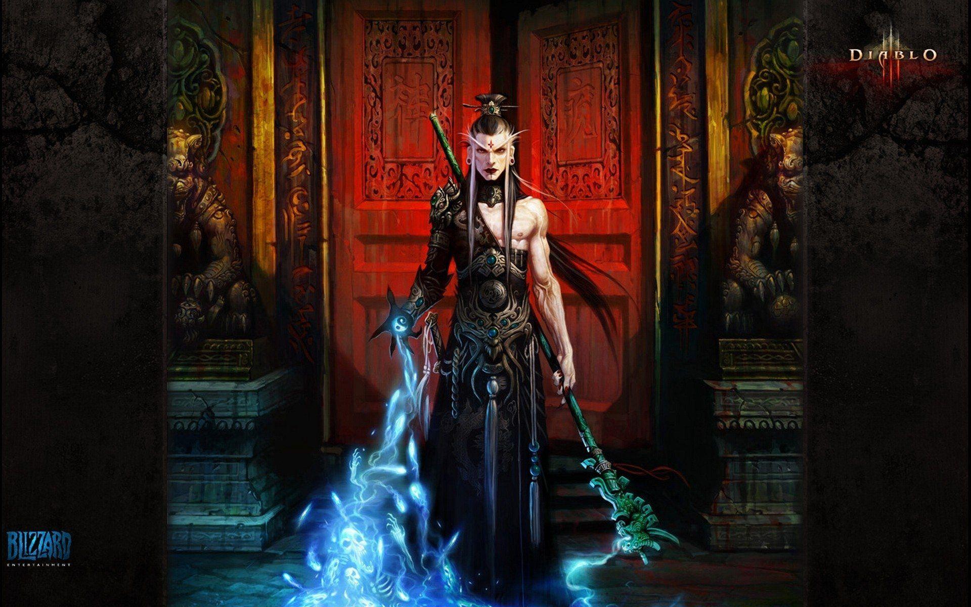 Wizard (Diablo III) HD Wallpaper and Background Image