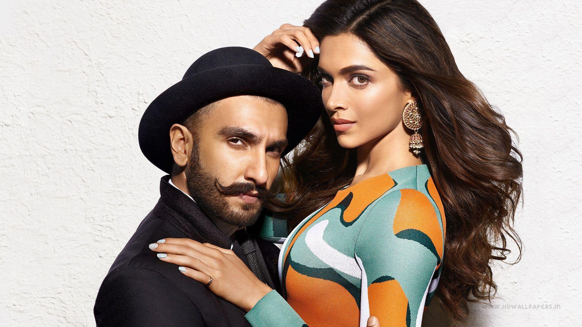 Ranveer Singh Deepika Padukone Wallpaper in jpg format for free