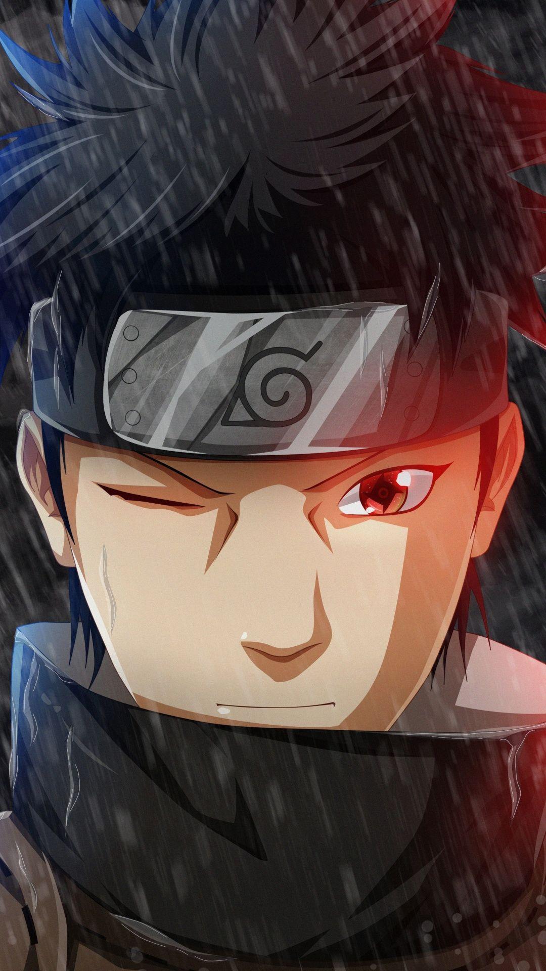 Shisui Uchiha, Naruto, warrior, art, 1080x1920 wallpaper. Anime