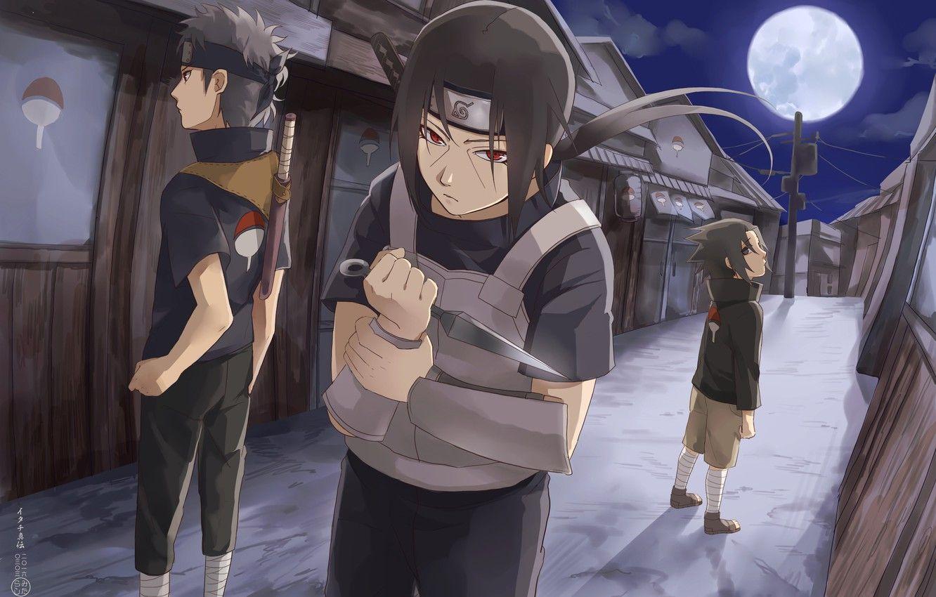 Download “Shisui Uchiha – Protecting The Village Of Konoha Wallpaper