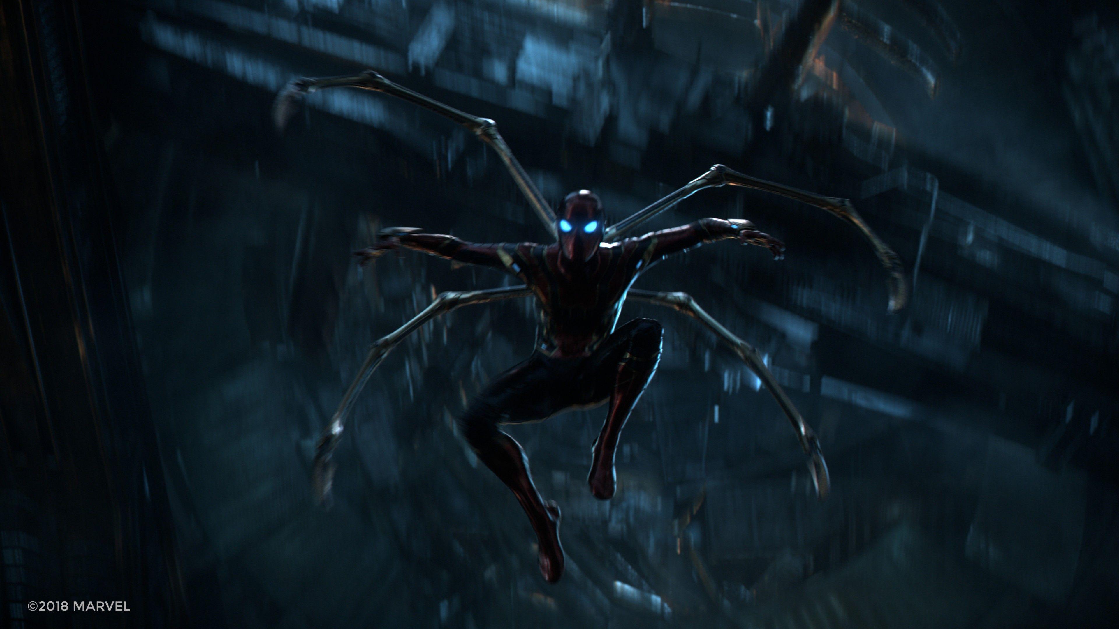 Wallpaper Avengers: Infinity War, Iron Spider, 4K, Movies