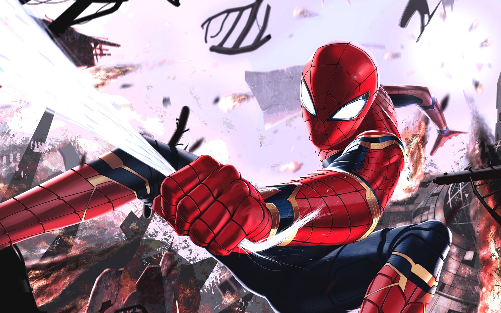 Iron Spider Wallpaper