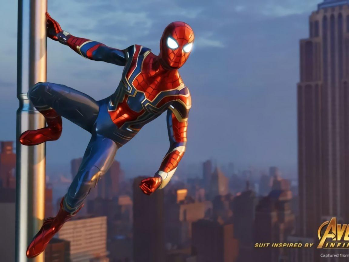 Download Avengers Infinity War Iron Spider In Spider Man Game