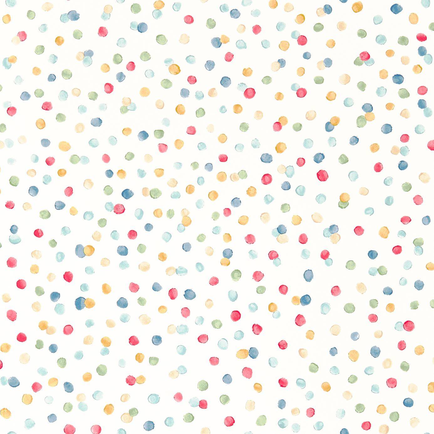 Lots Of Dots Wallpaper Pimento Denim