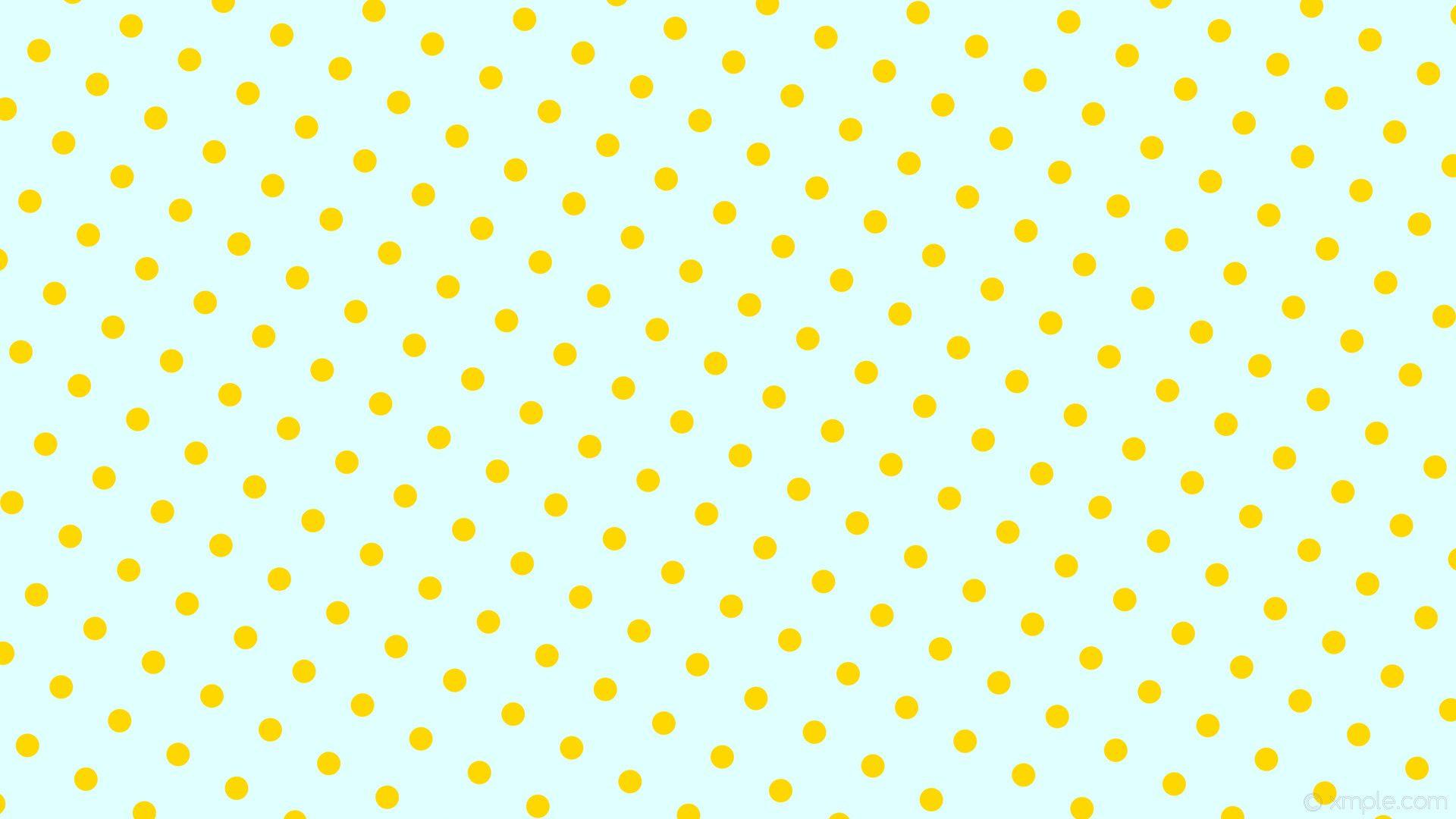 Gold Dots Wallpaper