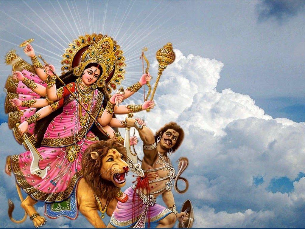 Latest Durga Mata Photo HD Wallpaper For Whatsapp Download