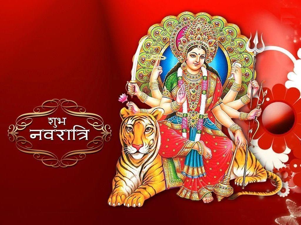 Goddess Durga, Maa Durga, wallpaper, image, Maa Ambe, Happy