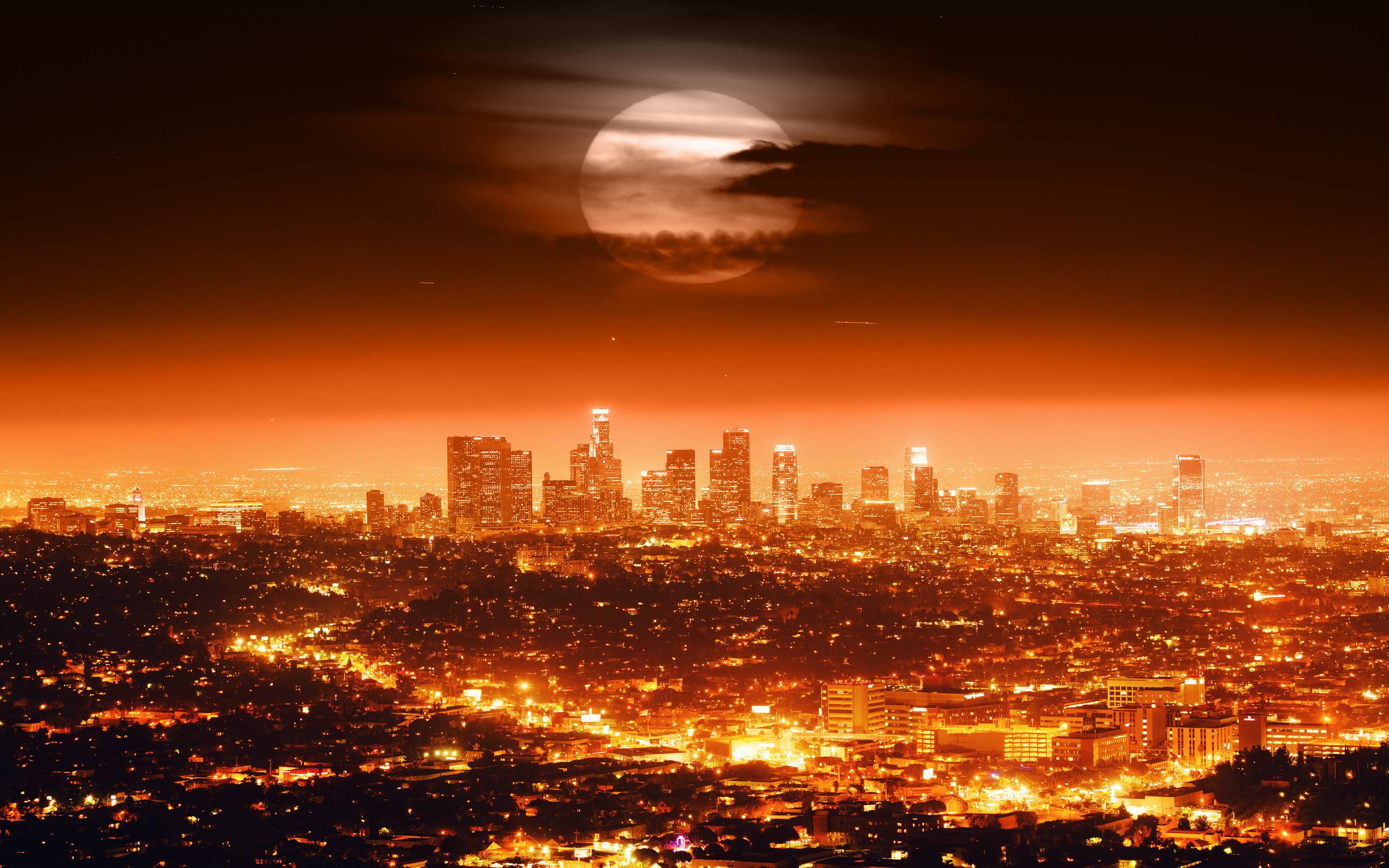 High Definition Los Angeles Wallpaper Image In 3D For Download