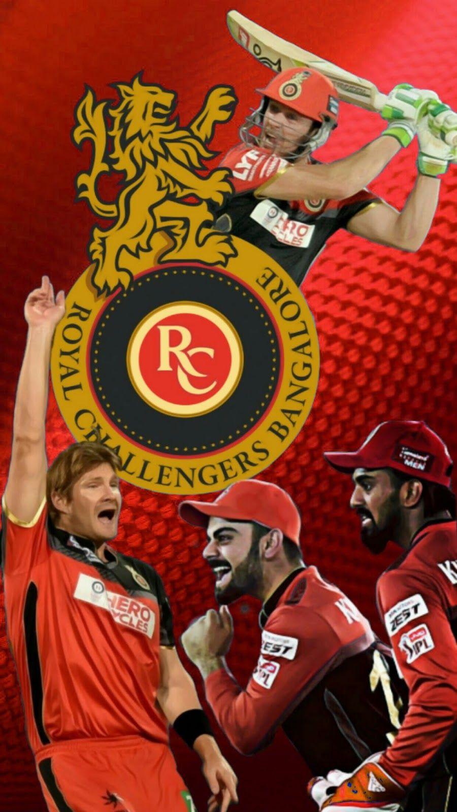Download Royal Challengers Bangalore Cricket Team Wallpaper | Wallpapers.com