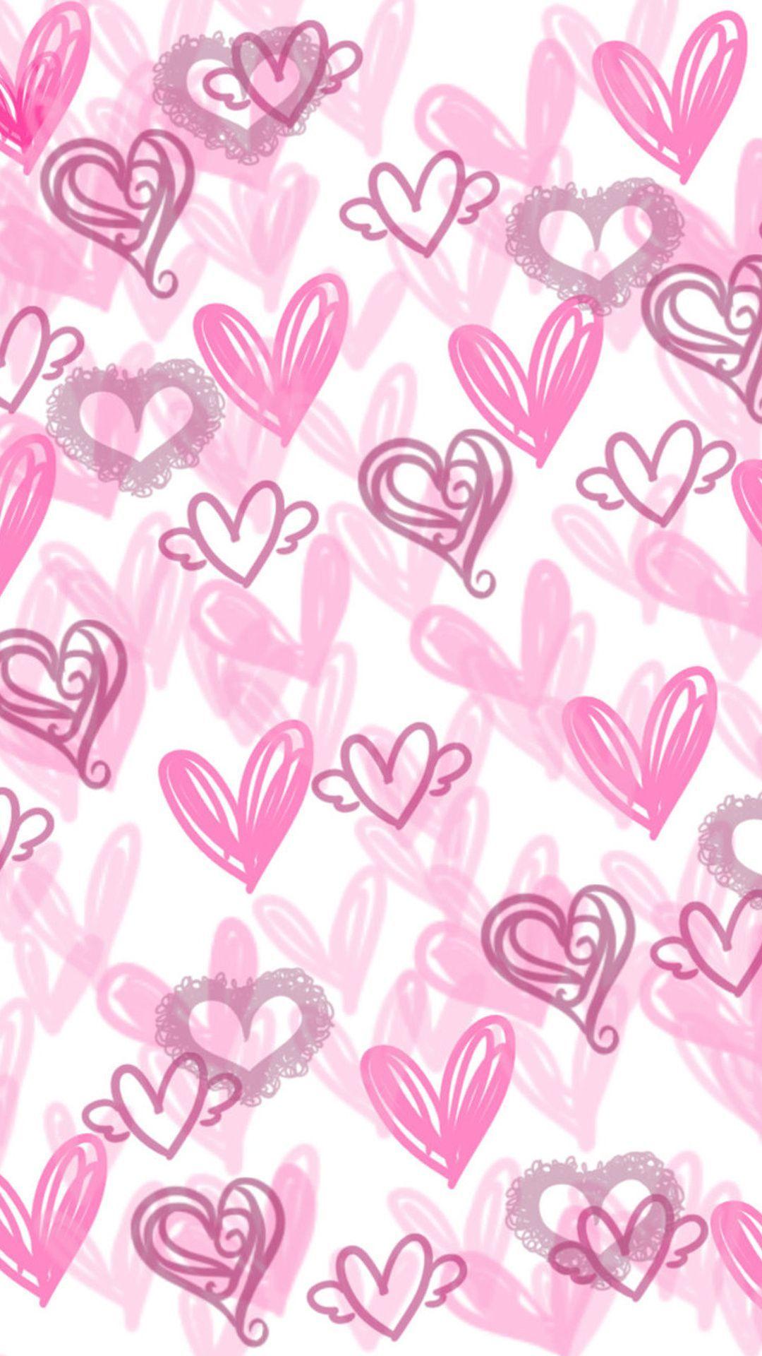 Cute Hearts Wallpapers - Wallpaper Cave