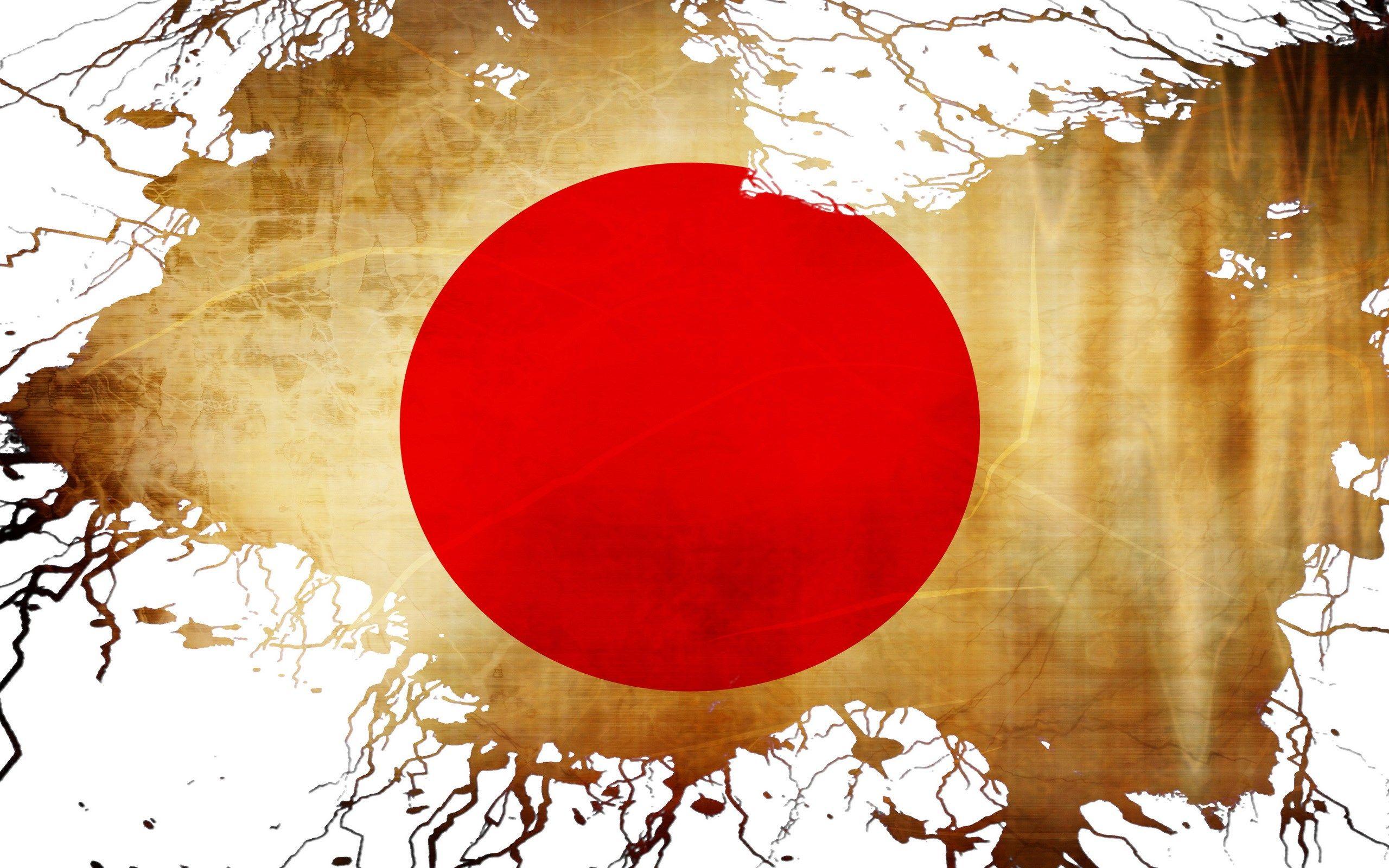 Wide HD, Japan Flag Wallpaper