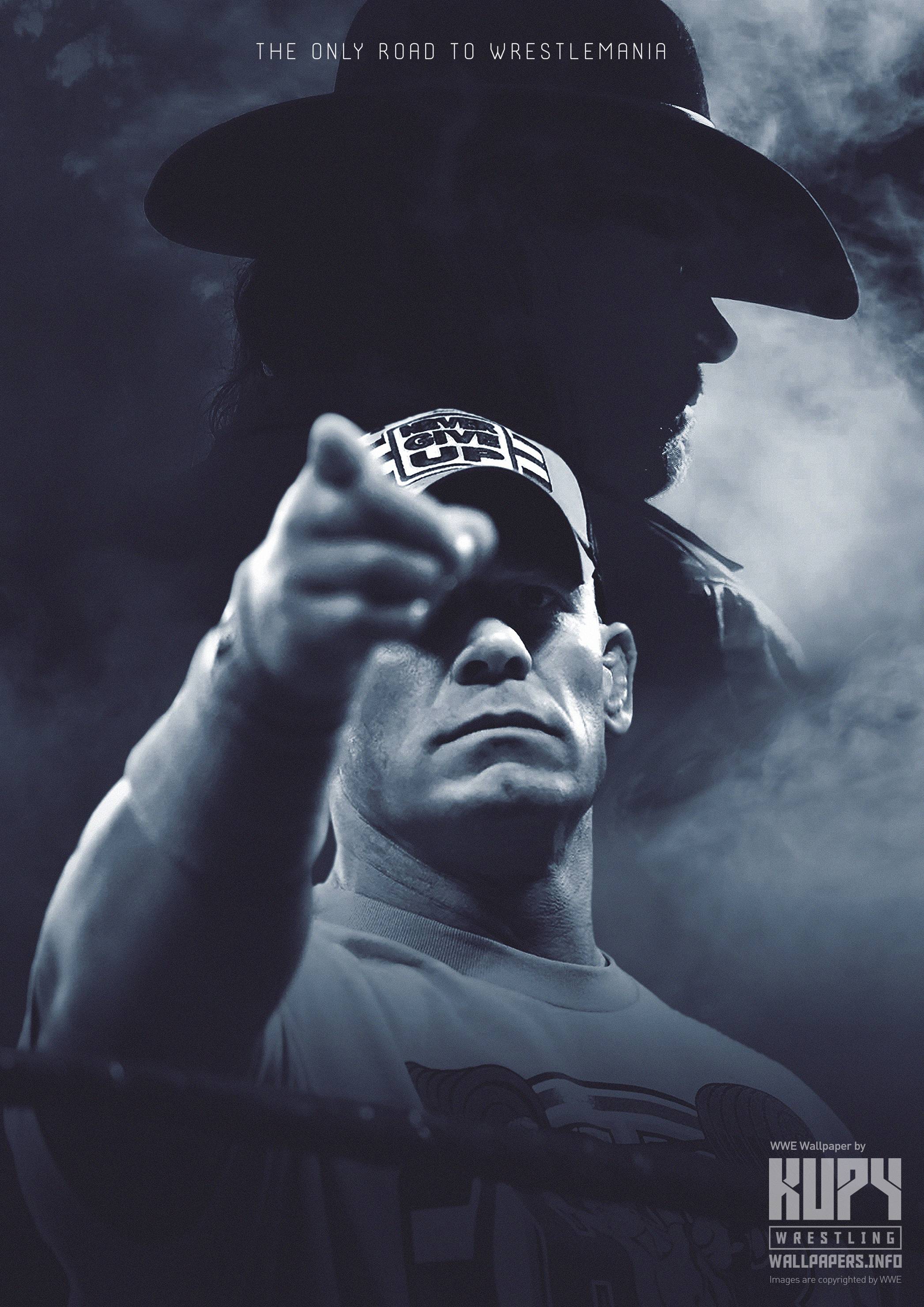 Road to WrestleMania 34: John Cena vs. The Undertaker poster