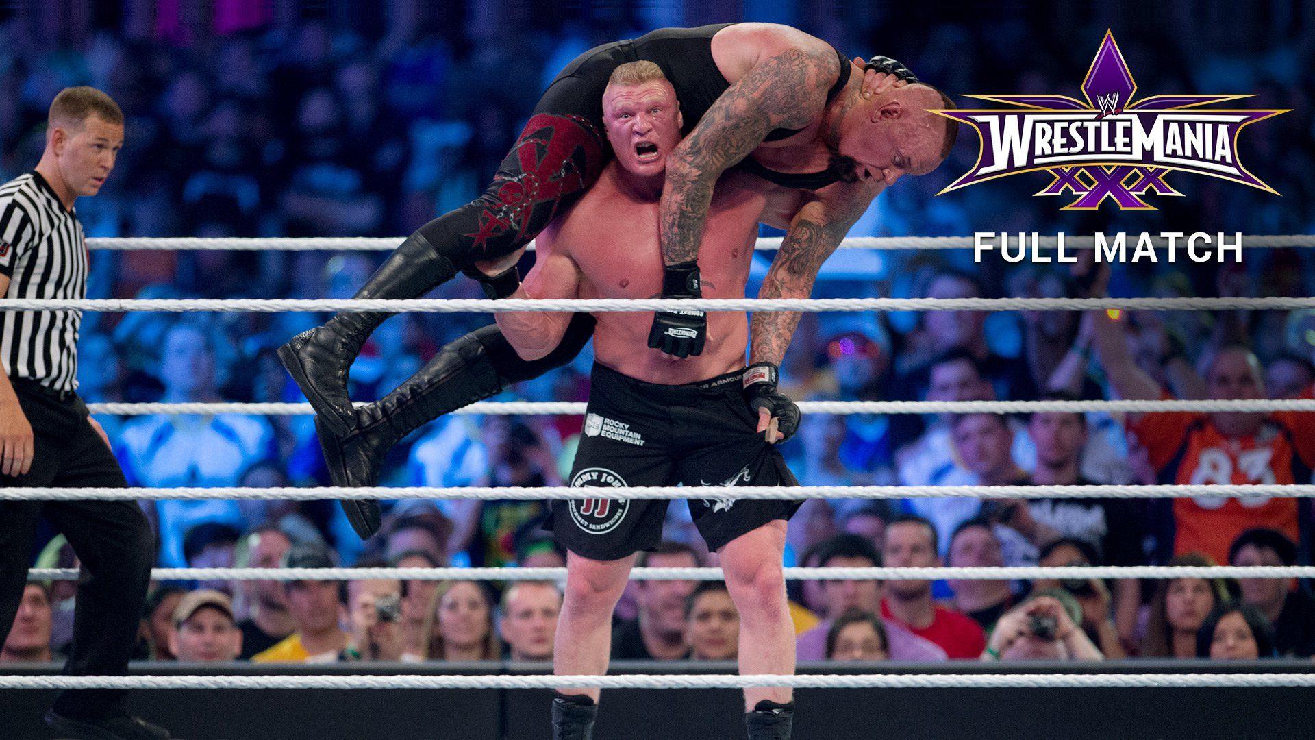 The Undertaker vs. Brock Lesnar 30 Full Match