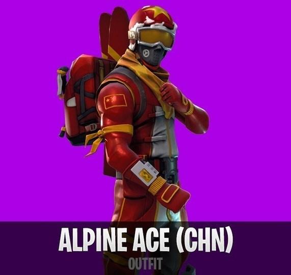 Alpine Ace China Fortnite wallpaper