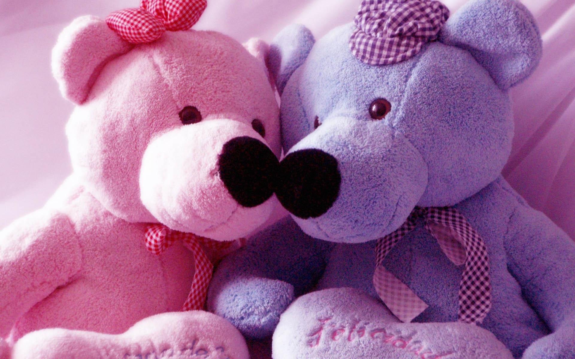 Big Pink Teddy Bear Wallpaper