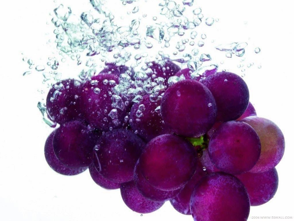 Wallpaper World: Purple Grapes