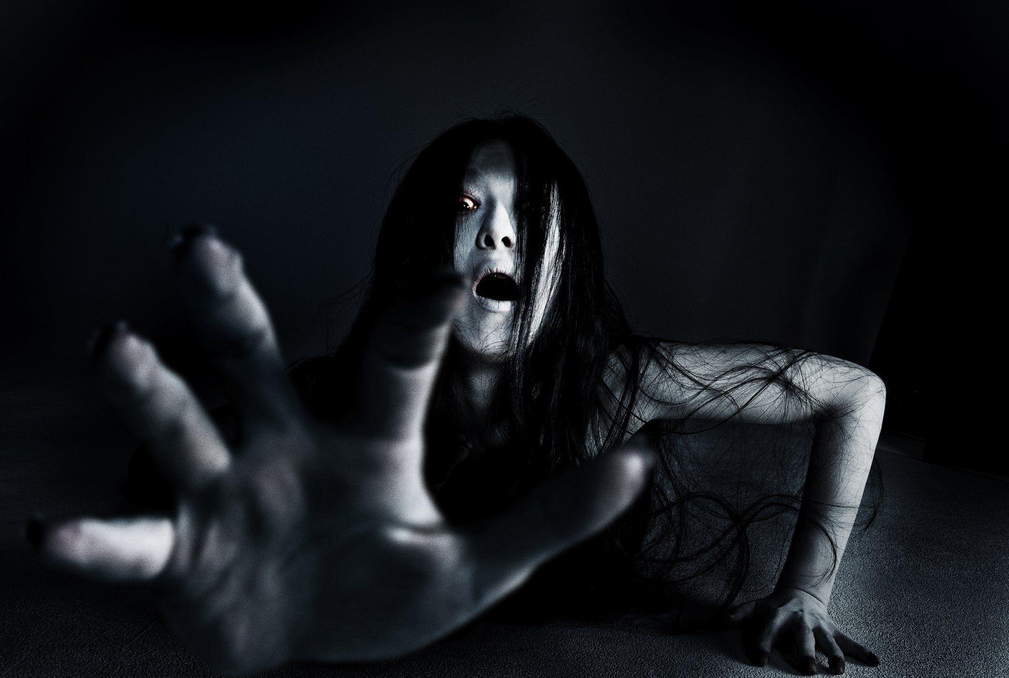 GRUDGE Horror Mystery Thriller Dark Evil Demon Ghost Ju On Wallpaper