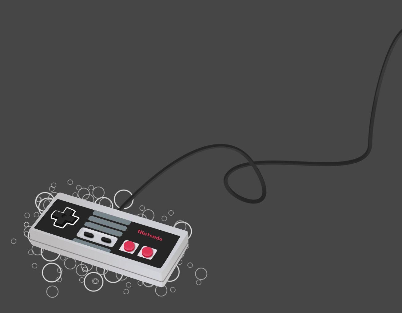 OVUiAWD Nes Controller Wallpaper