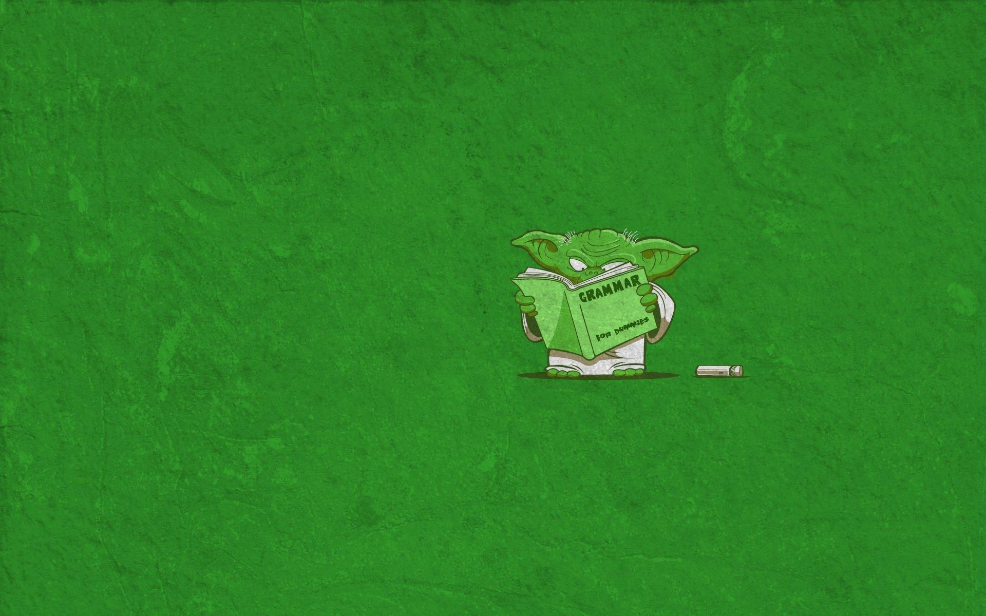 HD Wallpaper: Yoda in Star Wars Theme