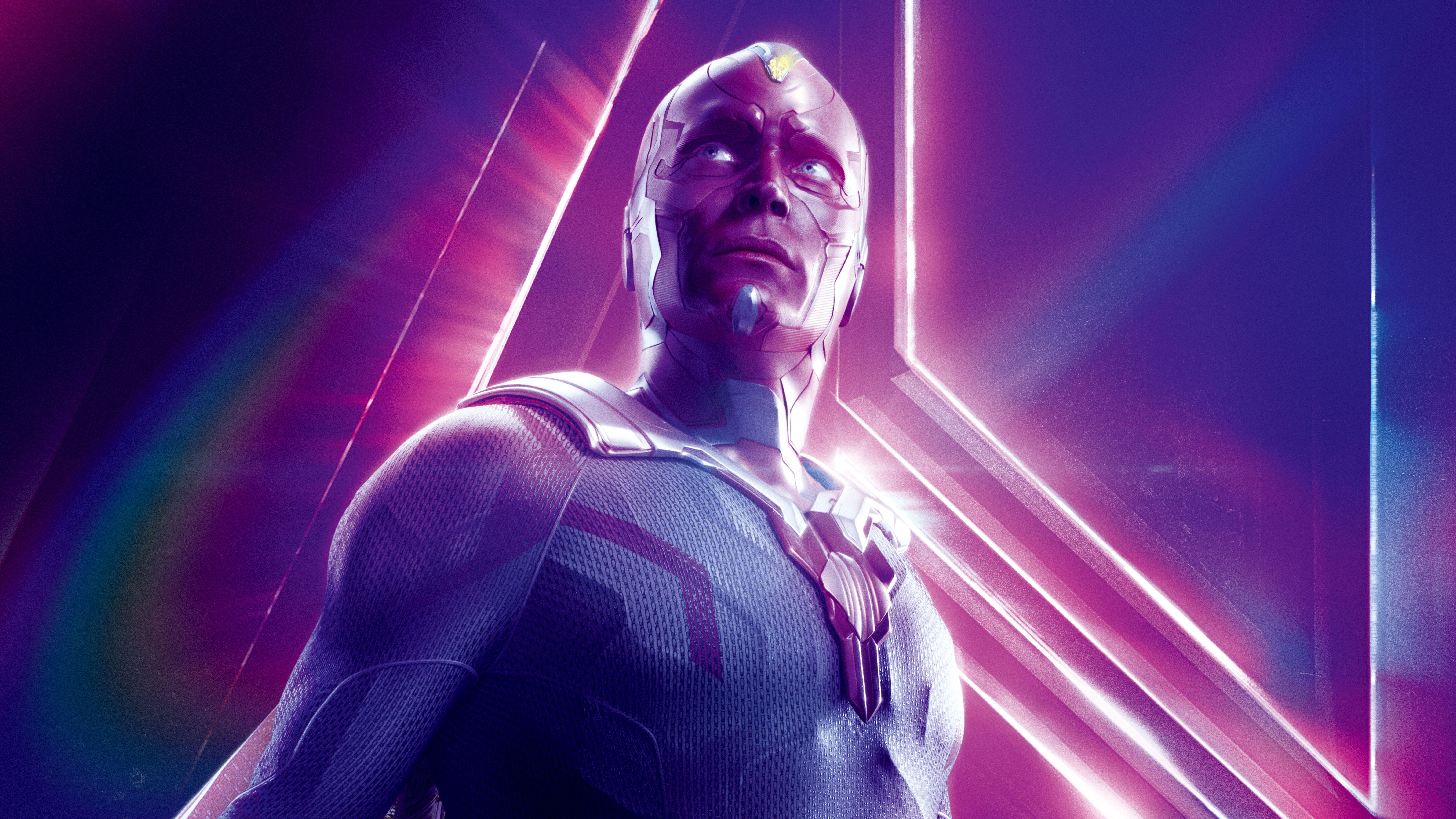 Vision In Avengers Infinity War 8k Poster 8k HD 4k