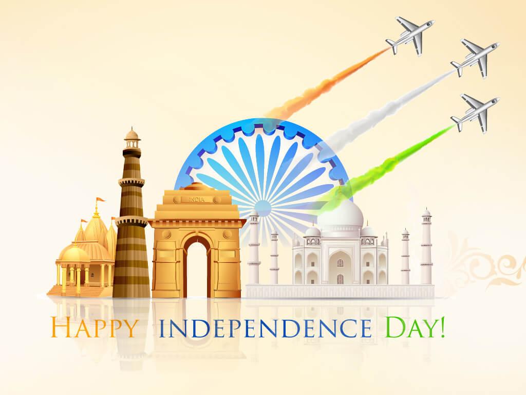 Patriotic Wallpaper & Greetings: Independence Day 2018 Image