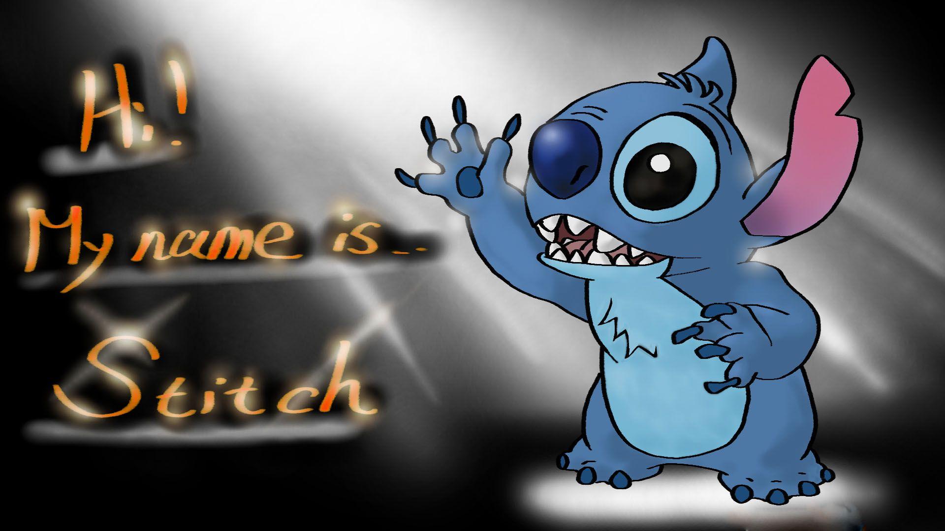 Hi Stitch Lilo And Stitch Wallpaper HD