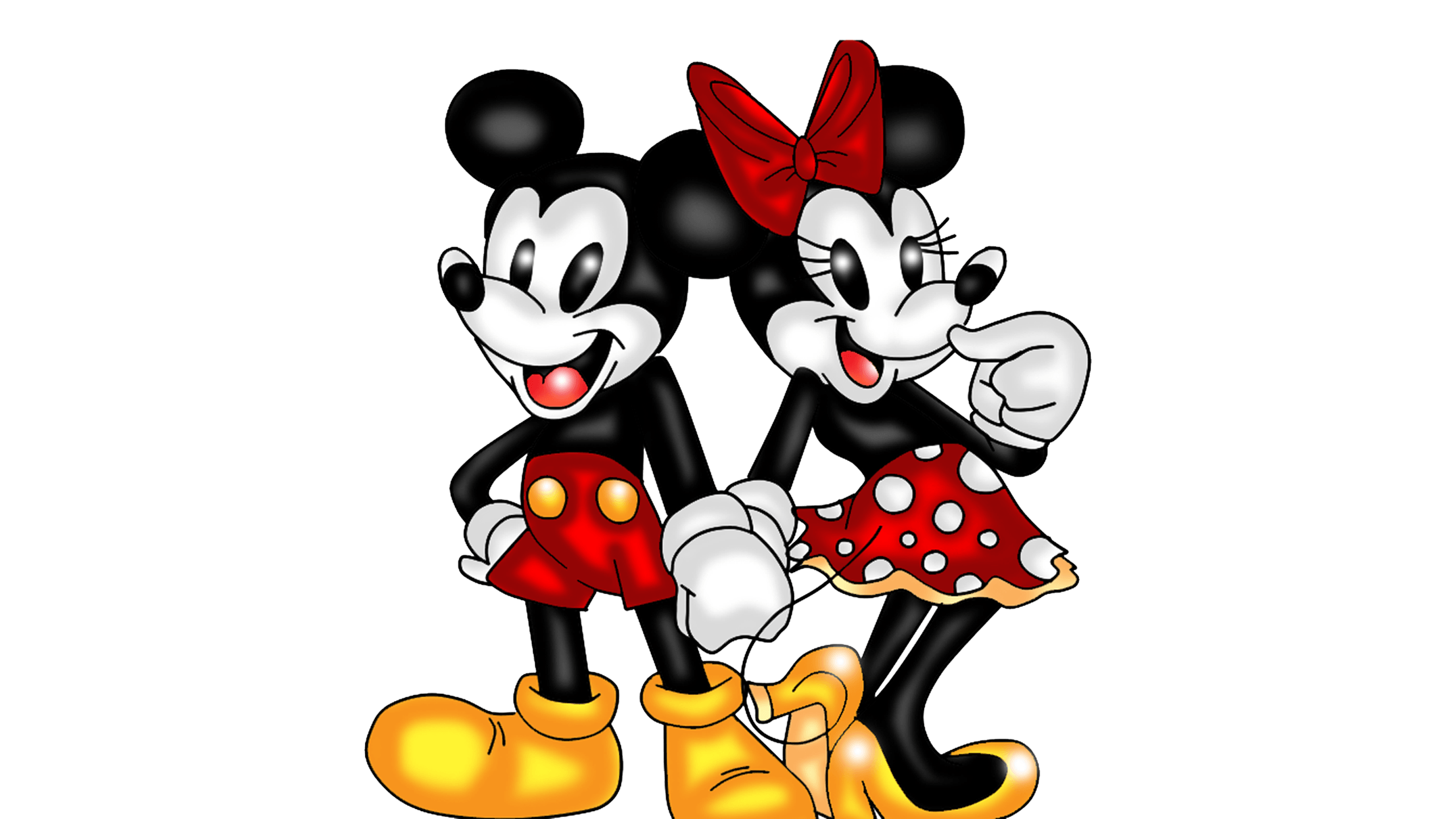 wi.14: Wallpaper Mickey And Minnie Mouse (2560x1440)