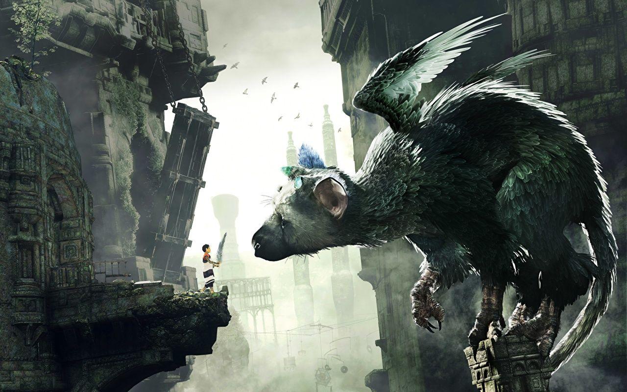 Wallpaper Boys Wings The Last Guardian Fantasy Games Supernatural