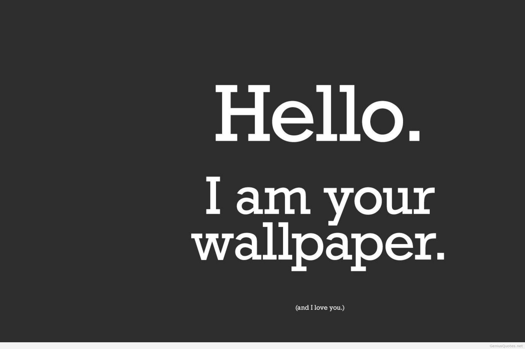 Hello! Wallpaper and Background Image