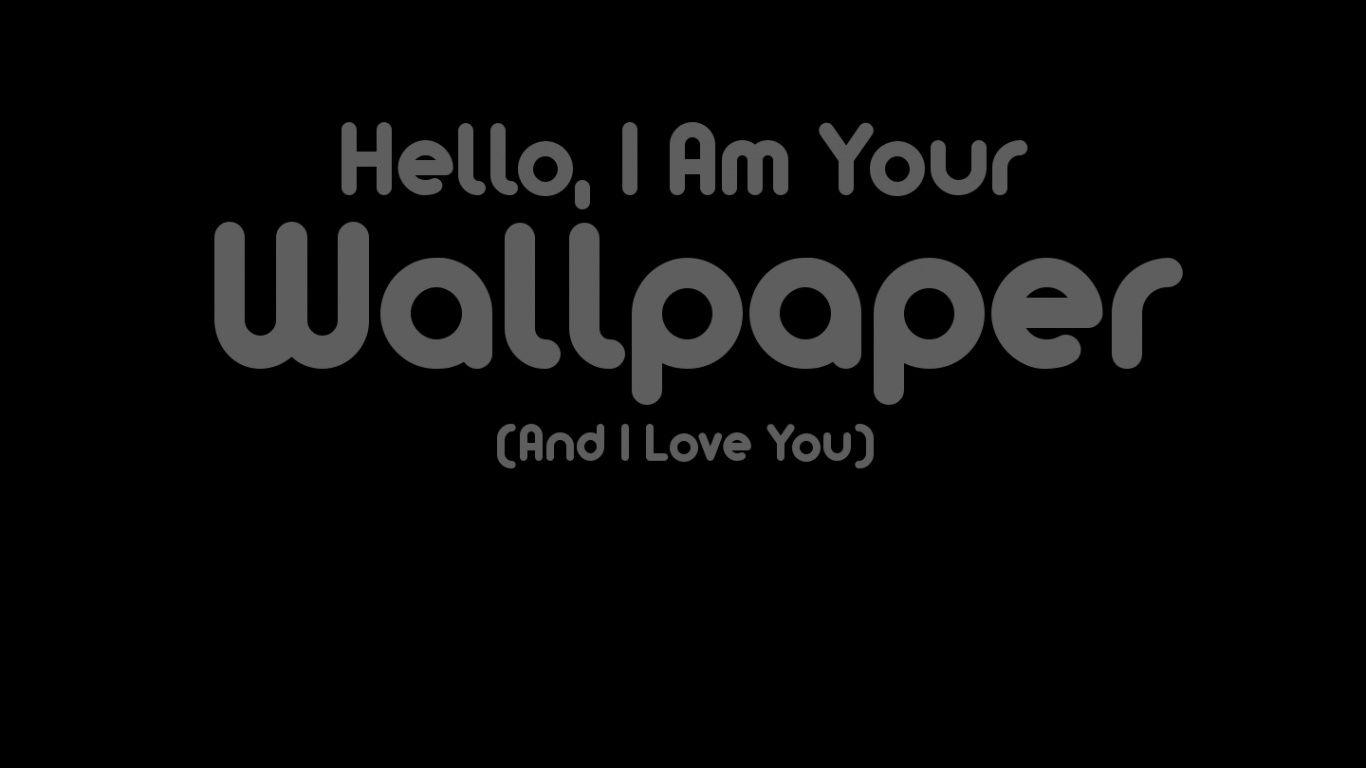 Hello :-) desktop PC and Mac wallpaper