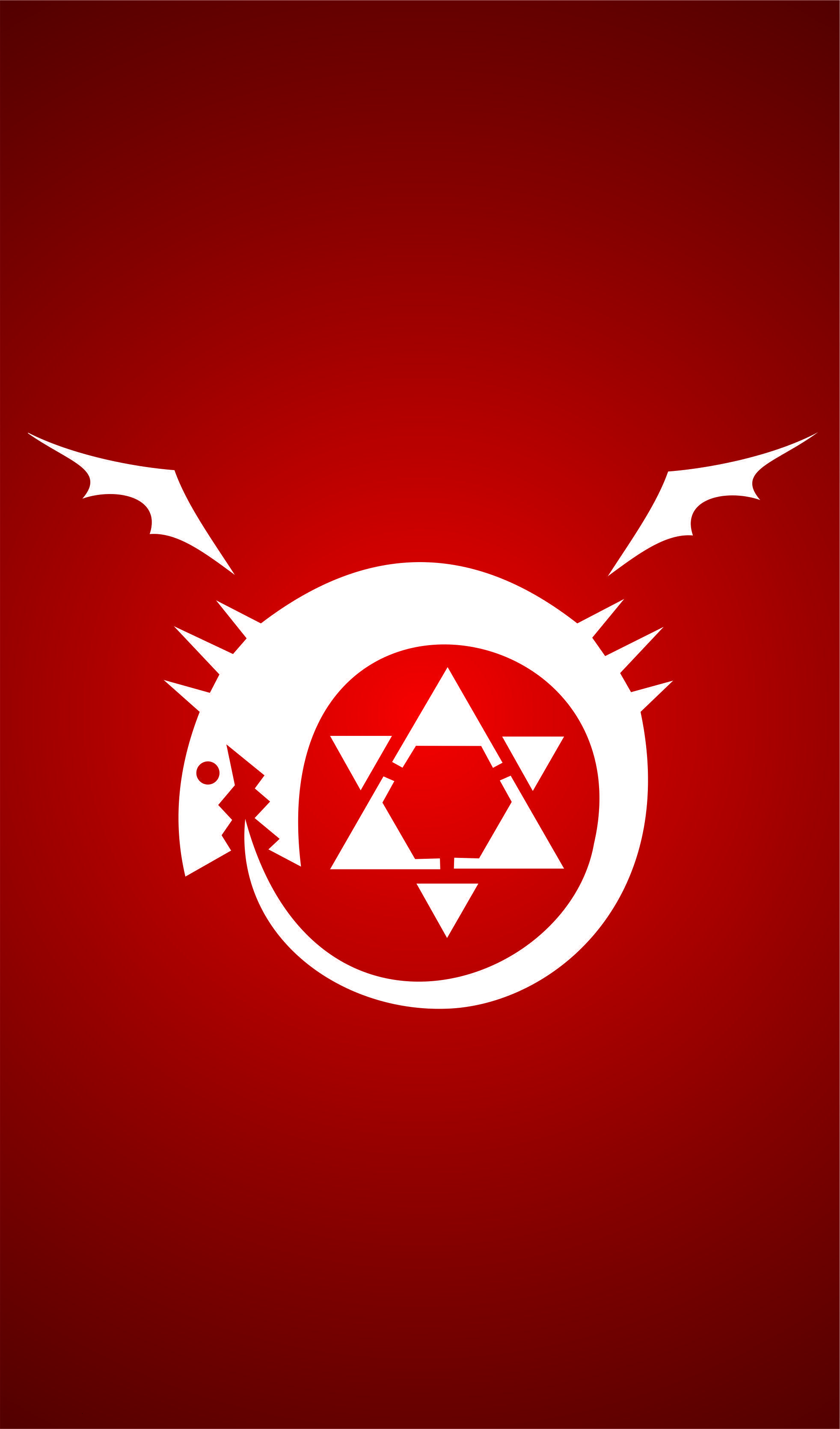 Fullmetal Alchemist Brotherhoodúnculo -Wallpaper iPhone