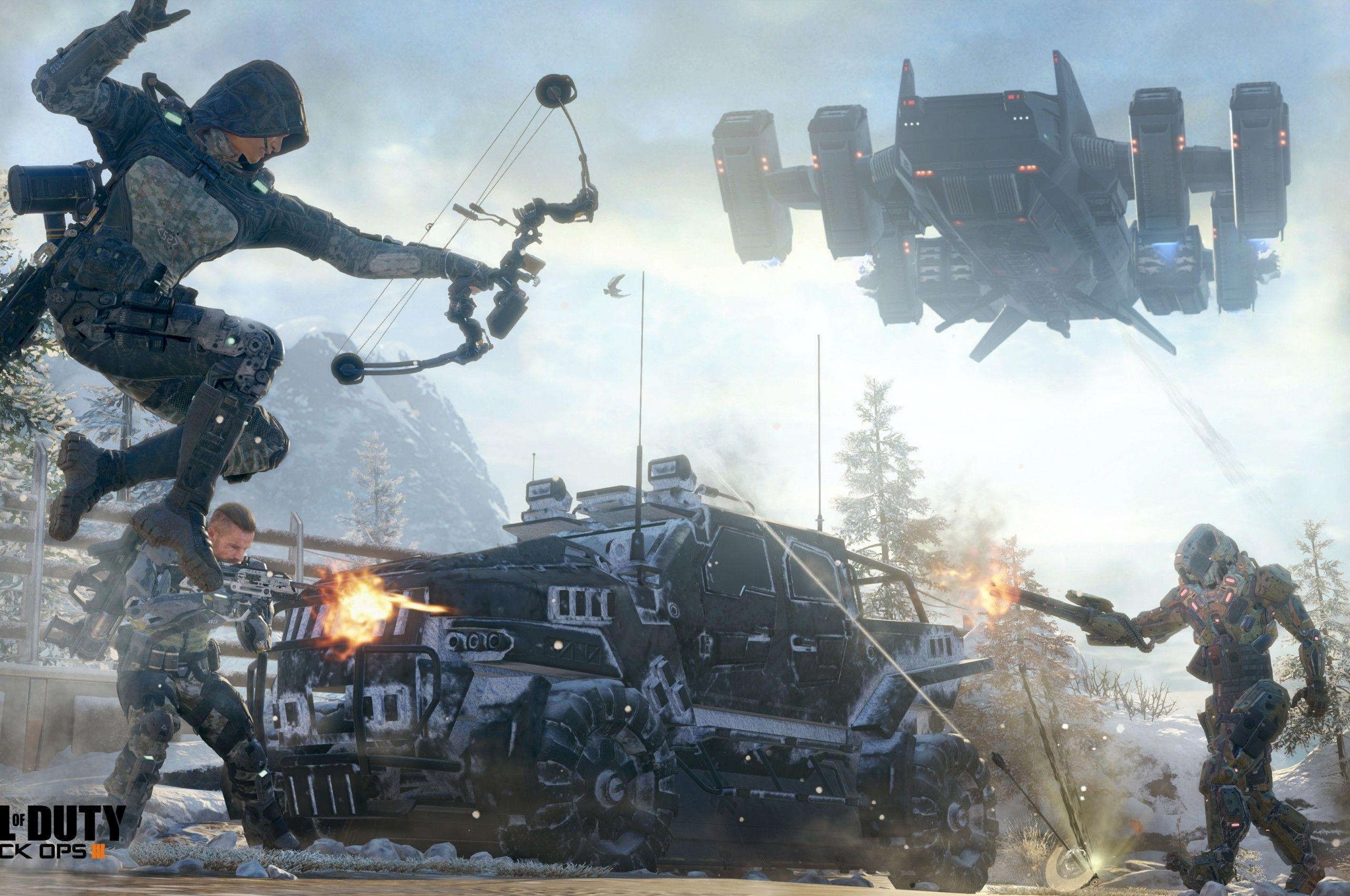 Download 2560x1700 Call Of Duty: Black Ops Iii, Battle Wallpaper