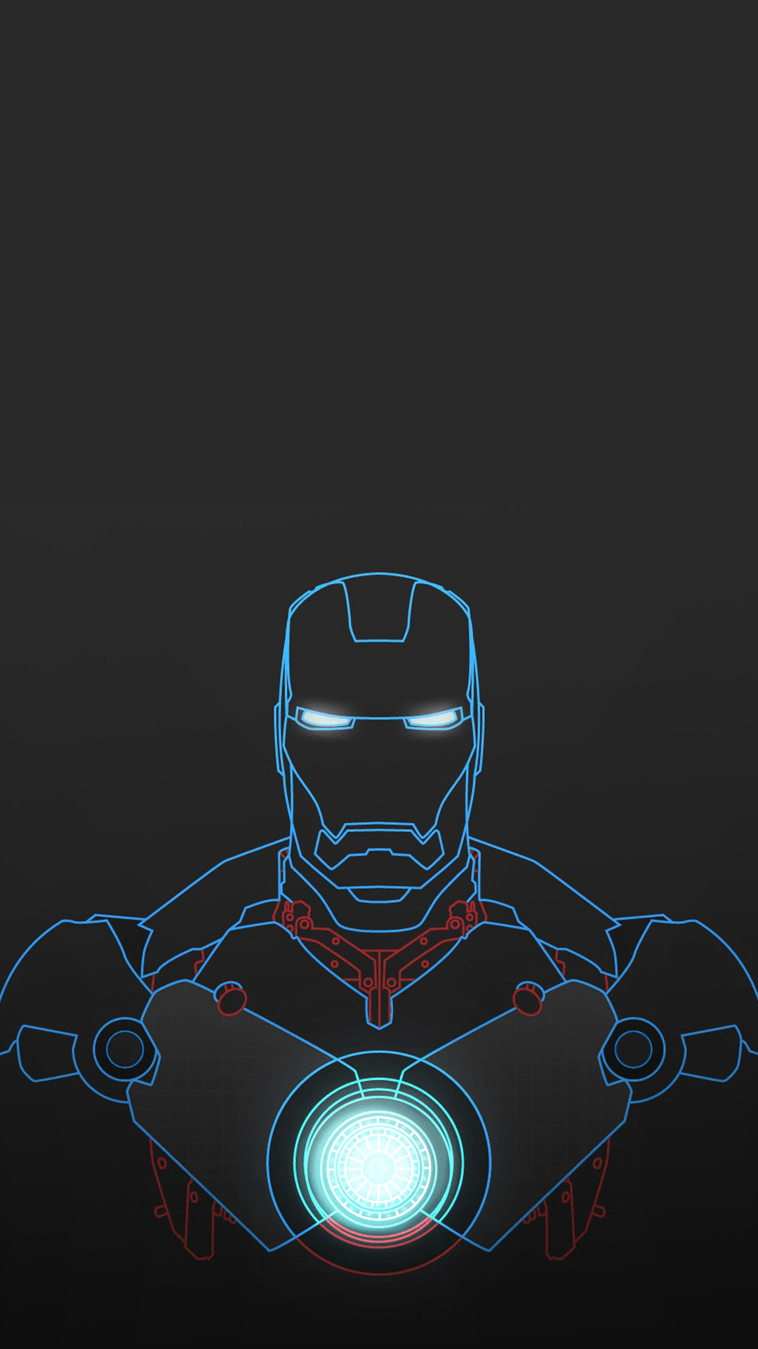 WALLPAPERS] IRON MAN charging wallpaper [LOCKSCREEN]-Flyme