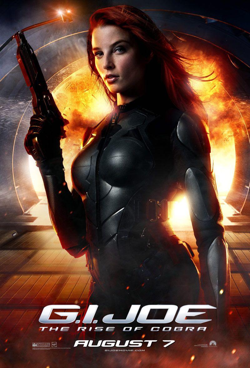 G.I. Joe Rise Of Cobra Scarlett Poster Revealed