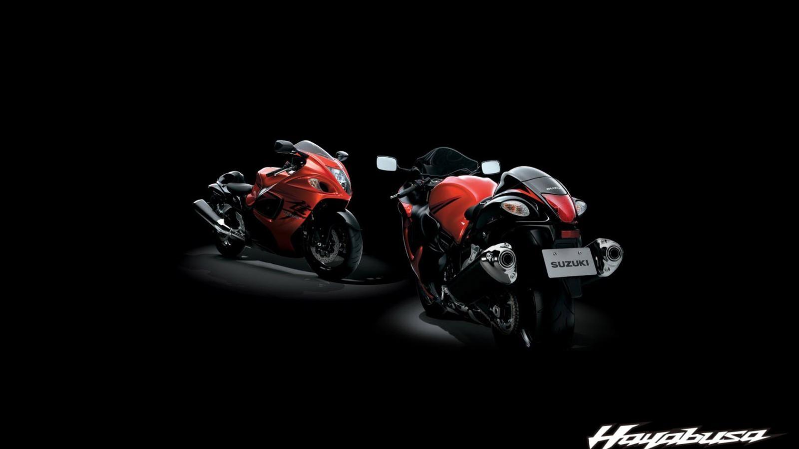 Two Hayabusa Motorcycle Wallpaper