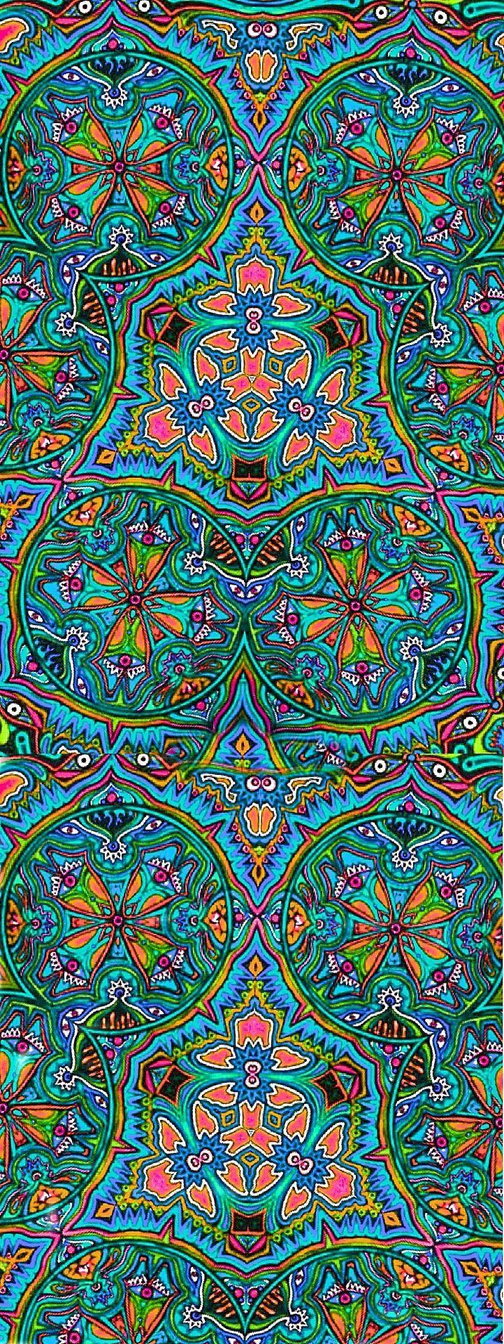 Free download Hippie Pattern Wallpaper The pattern Hippie Style [721x1920] for your Desktop, Mobile & Tablet. Explore Bohemian Style Wallpaper. Gypsy Bohemian Wallpaper, Bohemian Wallpaper Art, Boho Wallpaper