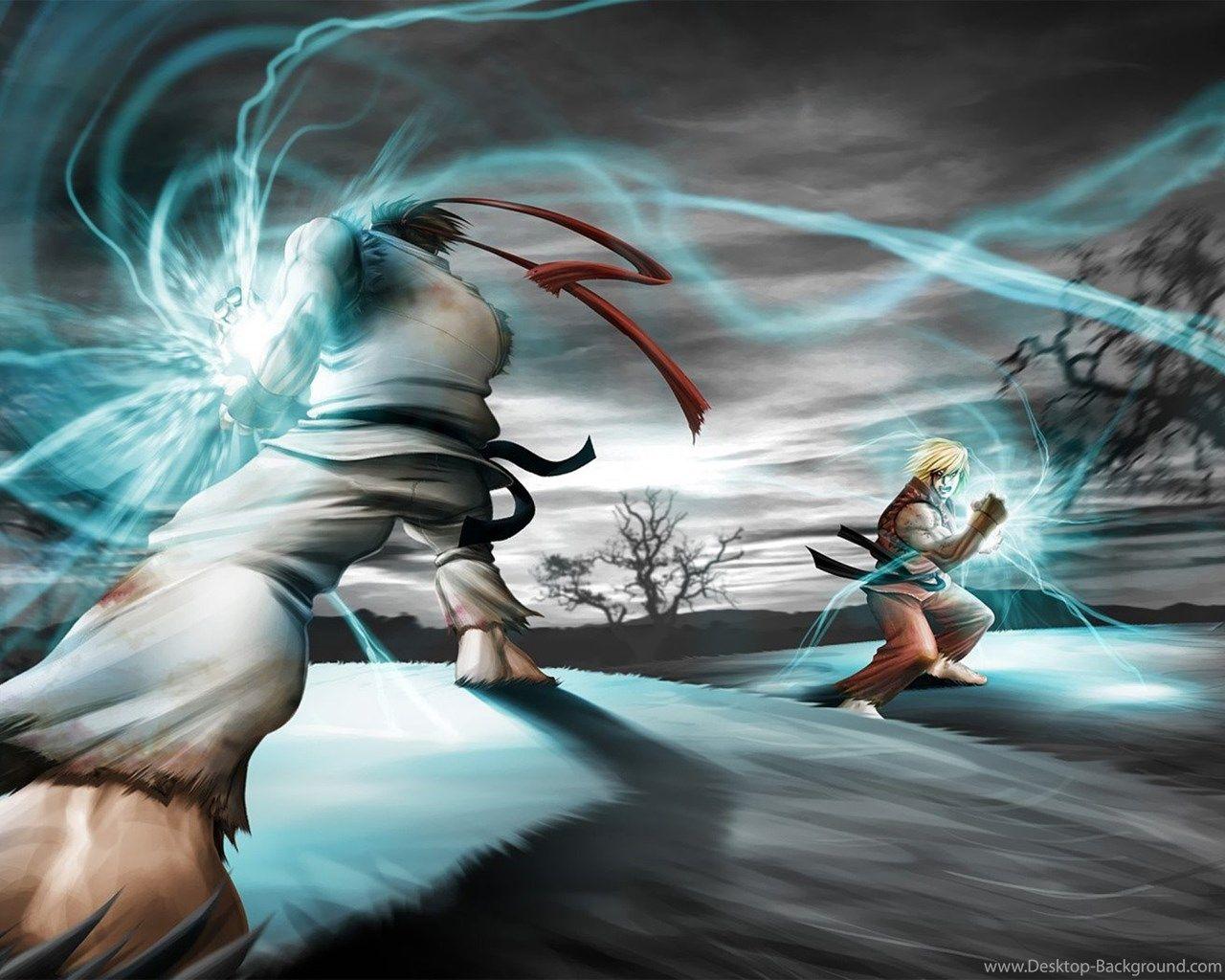 Ryu And Ken Street Fighter Wallpaper Game Wallpaper Desktop Background