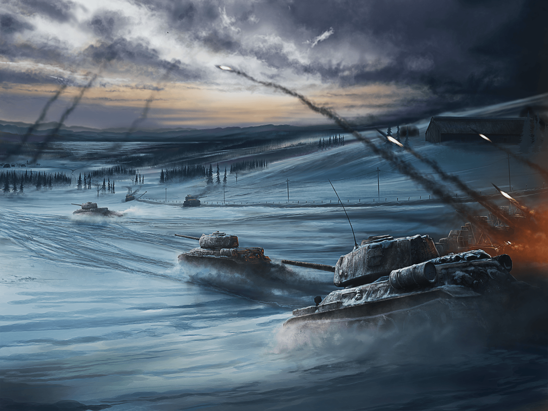 Hearts of Iron Loading Screen Wallpaper (1920x1440)