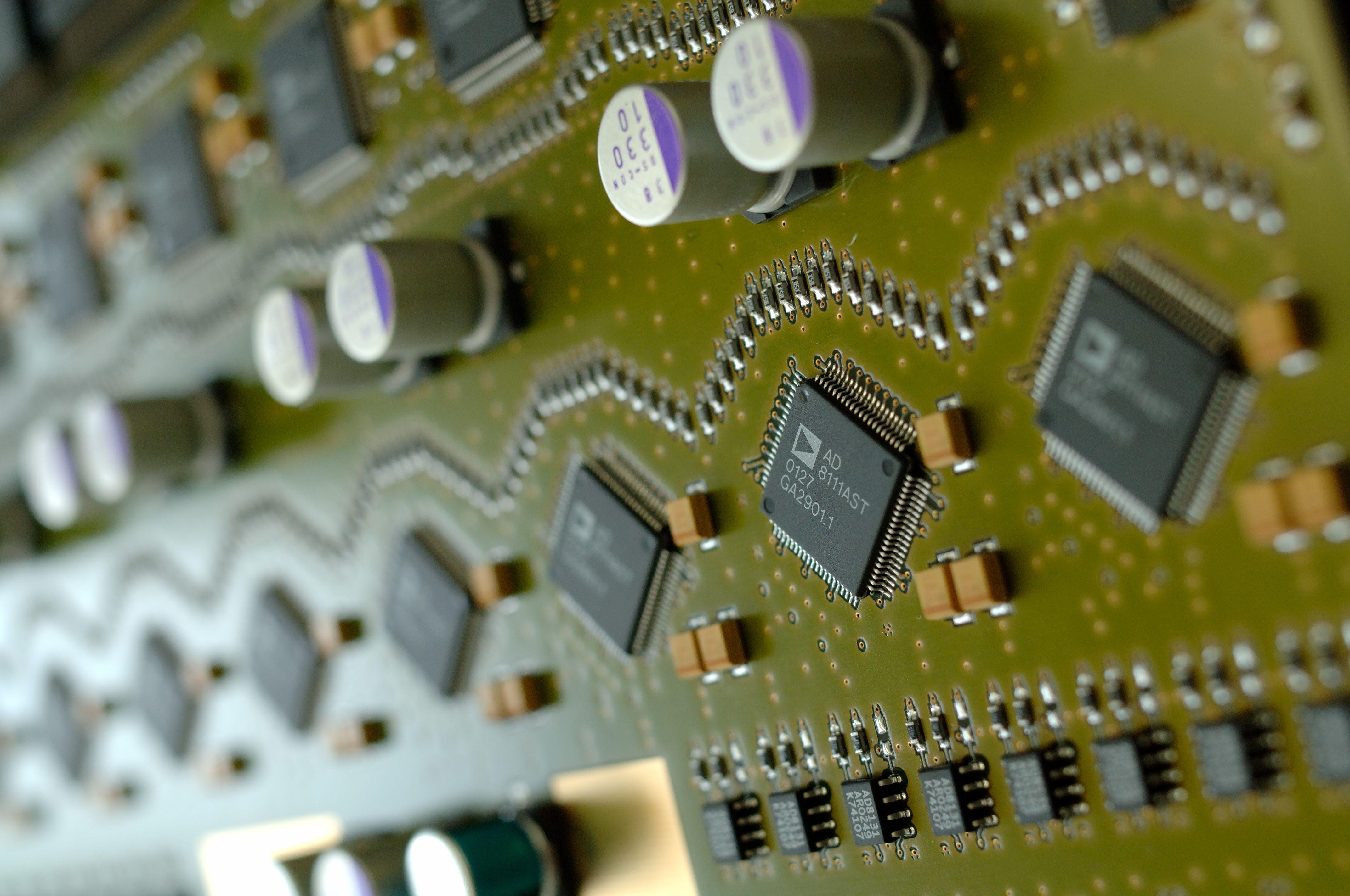 electronics circuit wallpaper