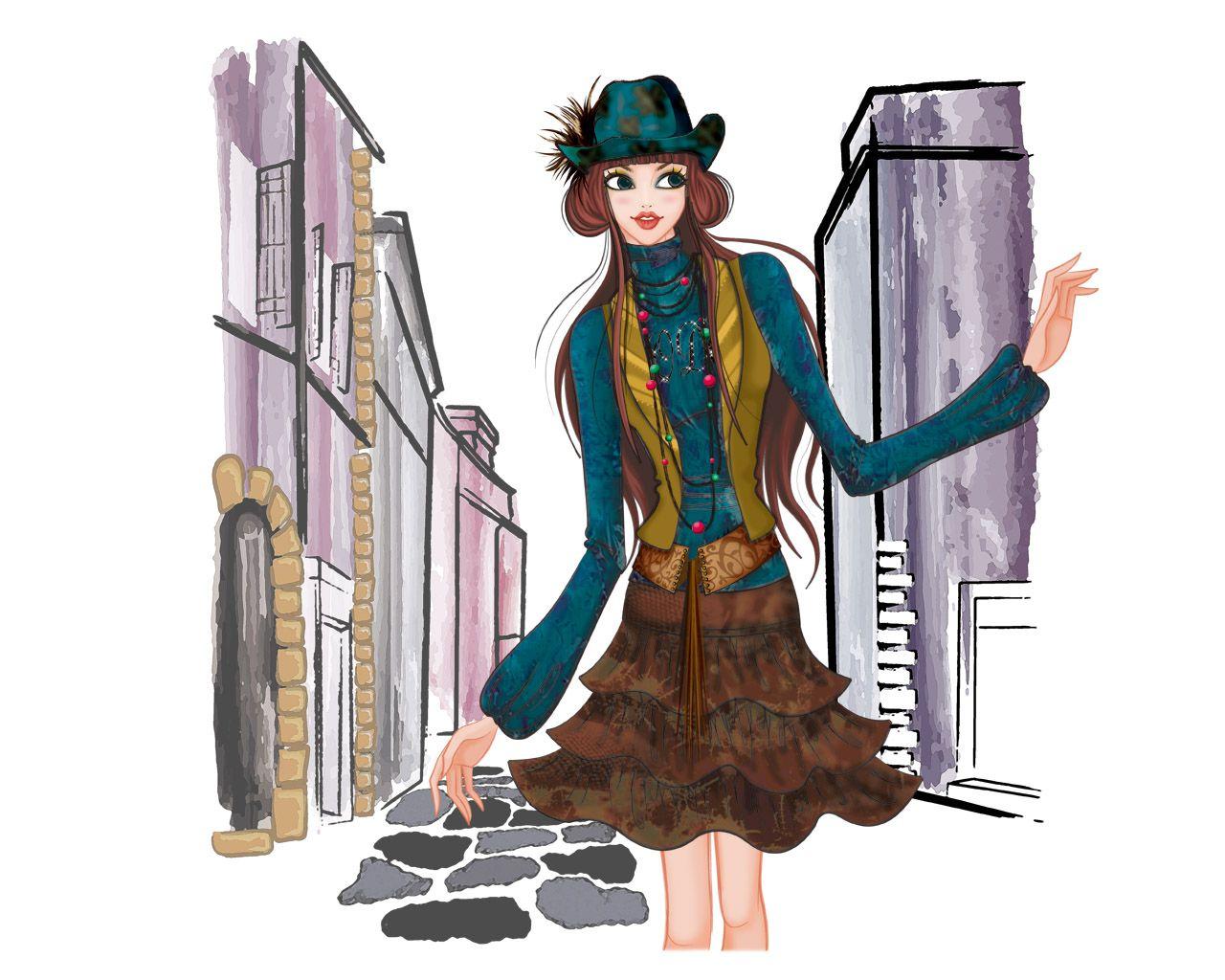 Fanpop Girls image Girls Drawings Wallpaper HD wallpaper