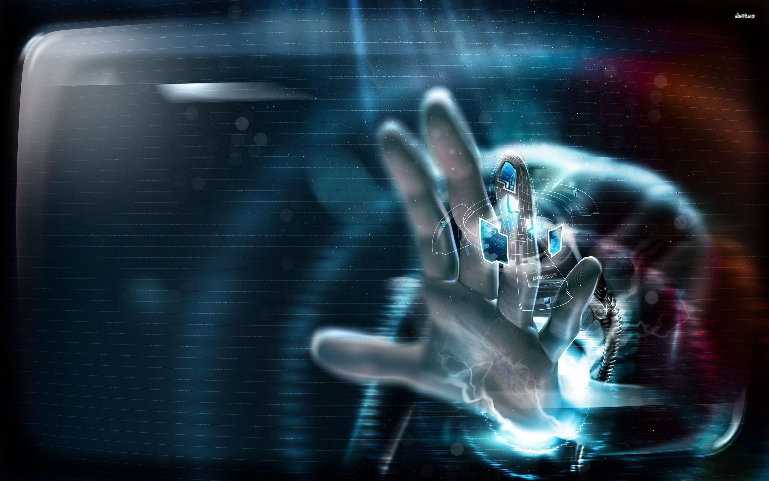 Download wallpaper Sci Fi Hand with tags: Windows XP, Hand