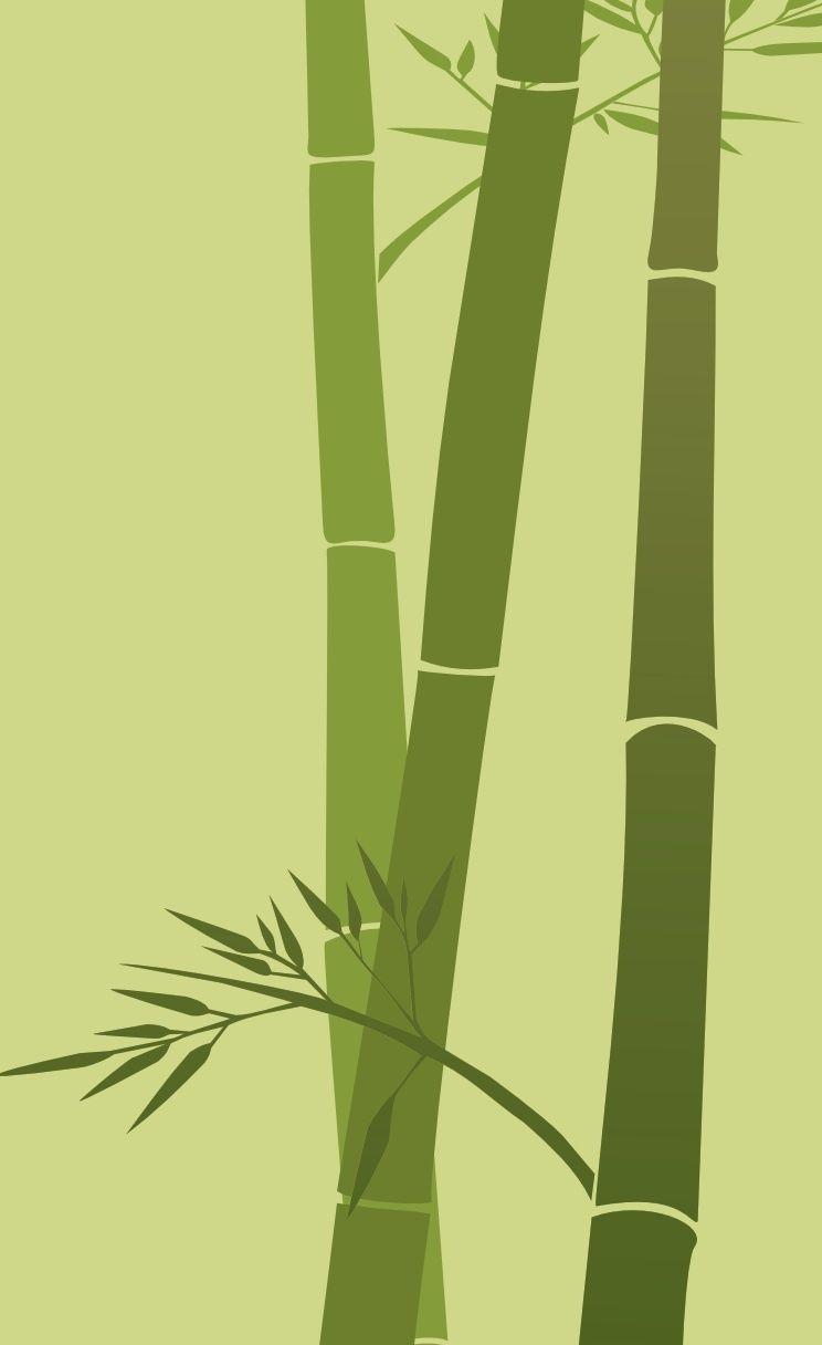 simple desktops bamboo