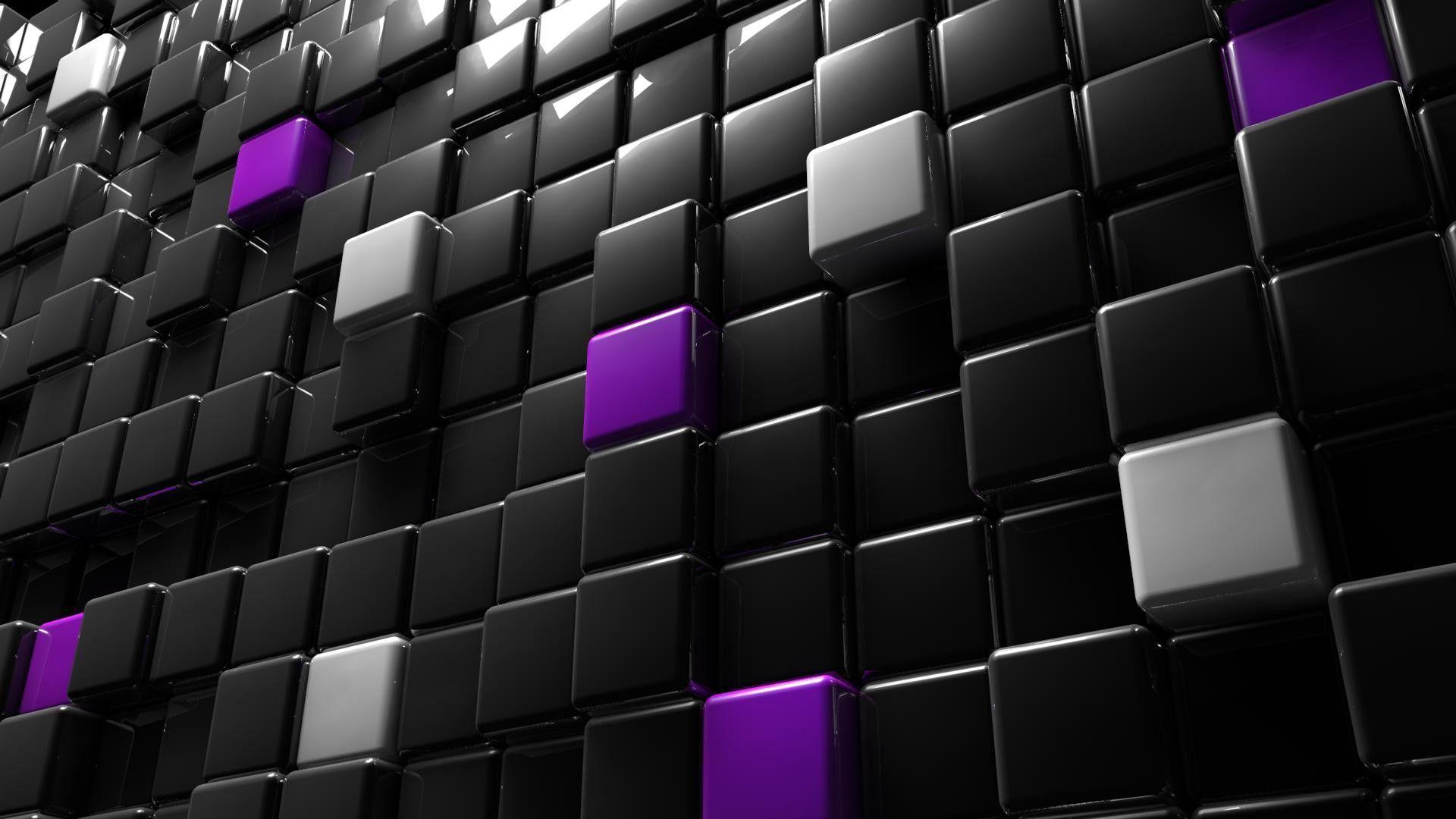 3D Abstract Cube HD Awesome Wallpaper (High Resolution) HD