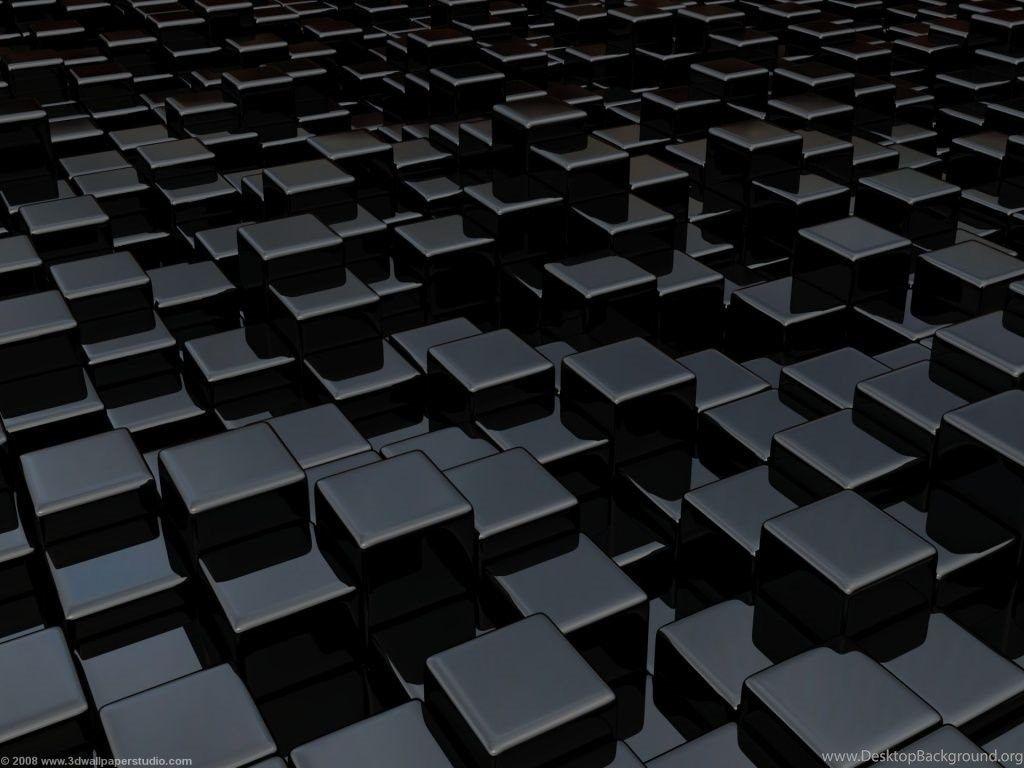 3D Cube Wallpaper Desktop Background